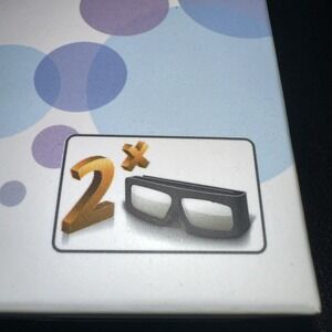 LG Cinema 3D Glasses AG-F210 2 Pairs per Box. 2 Boxes -NEW